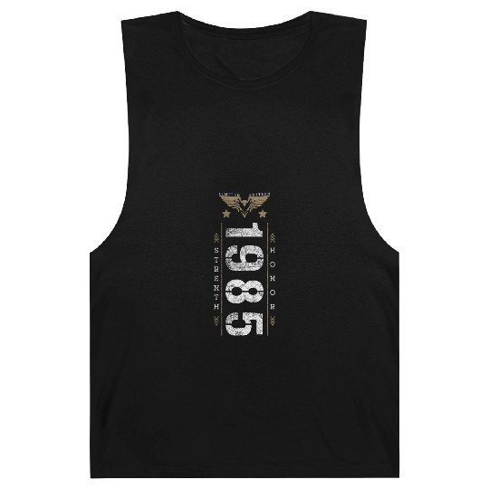Limited Edition 1985 Strength and Honor Birthday Barnard Tanks