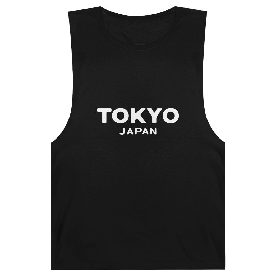 Tokyo Japan Asia Font Design Print Barnard Tanks
