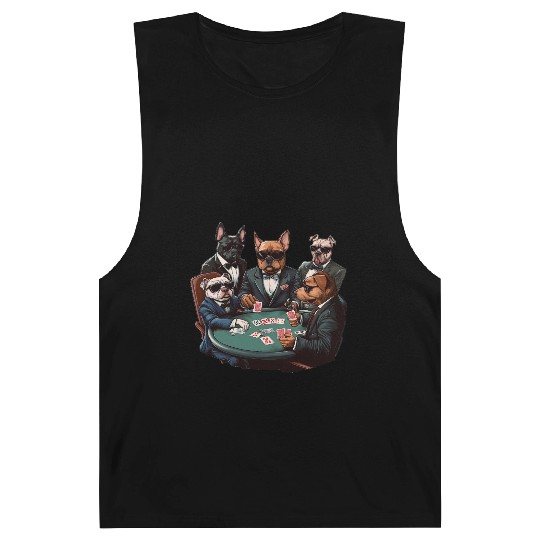 Poker Pups Barnard Tanks