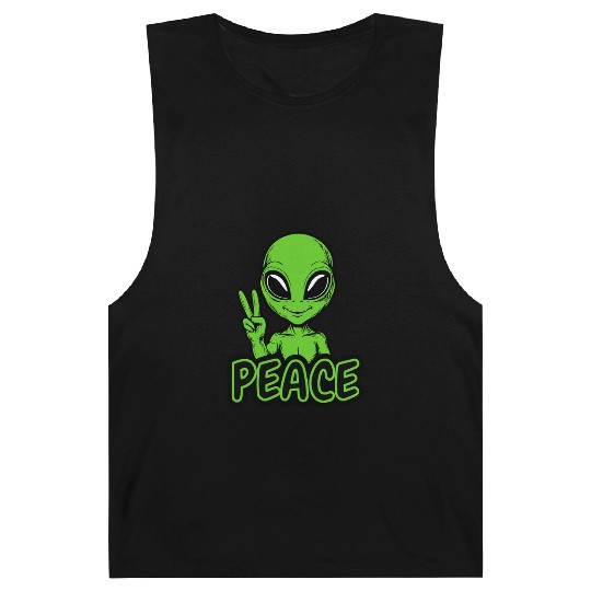 Grey Alien Peace Barnard Tanks