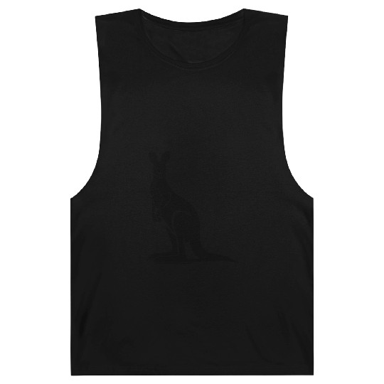 Marsupials Of The Wild Kangaroo Silhouette Barnard Tanks