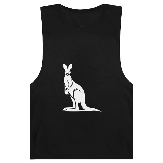 Marsupials Of The Wild Kangaroo Silhouette Barnard Tanks