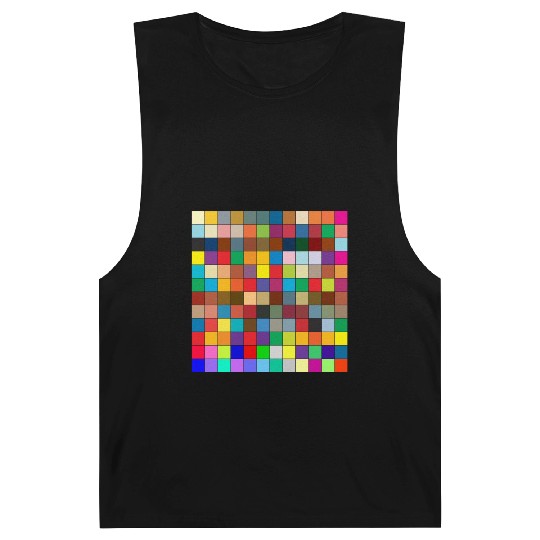 "Vibrant Multi-Color Square Box Design Barnard Tanks"