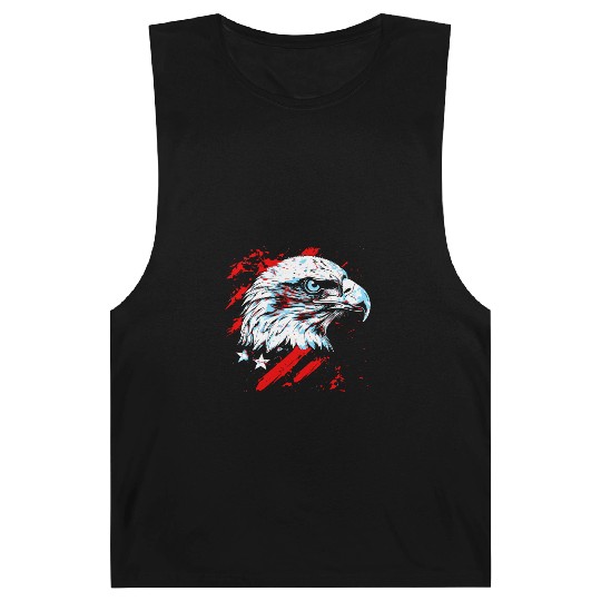 Symbol of America - American Bald Eagle Barnard Tanks