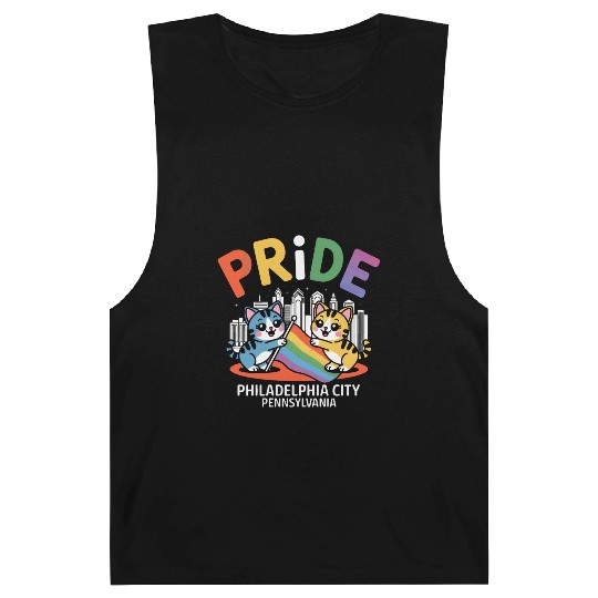 Pride Month Philadelphia City Pennsylvania USA Rai Barnard Tanks