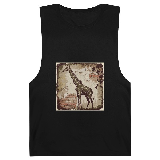 Stylized giraffe Barnard Tanks
