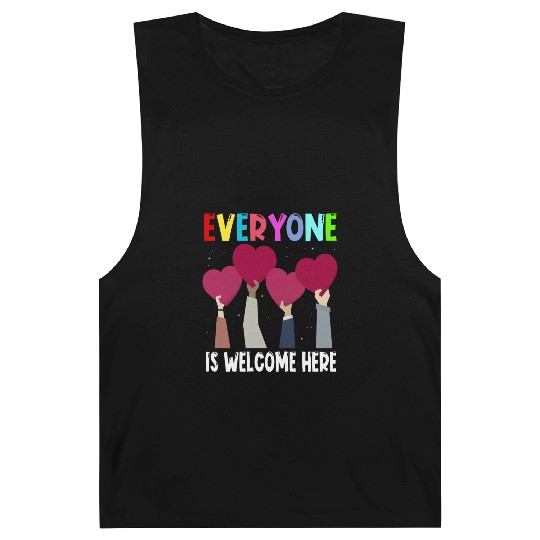 Everyone Is Welcome Here Idaho Teacher Barnard Tanks