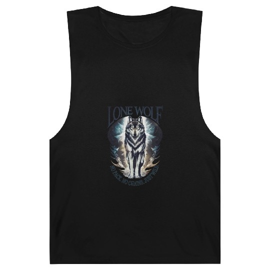 Lone Wolf - No Pack, No Chains, Just Wild Barnard Tanks