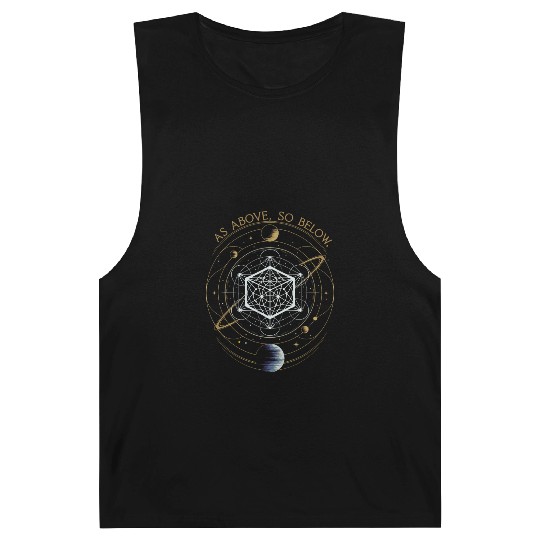 As Above, So Below - Sacred Geometry Barnard Tanks