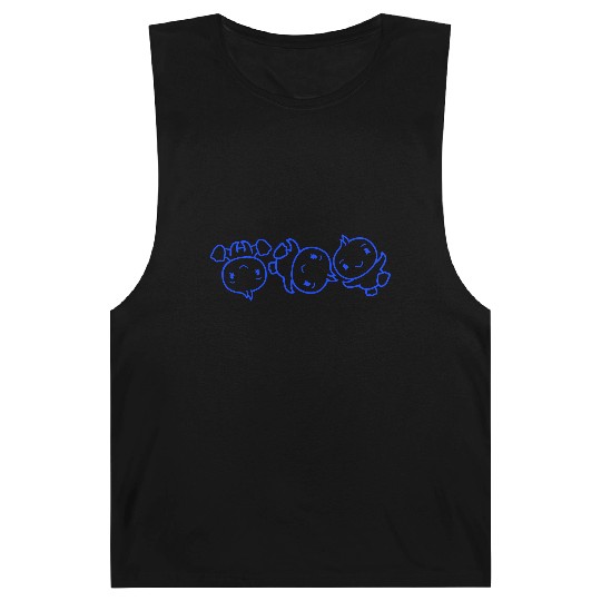 3 Birds Chicks Breakdance Friends Party Dance Fun Barnard Tanks