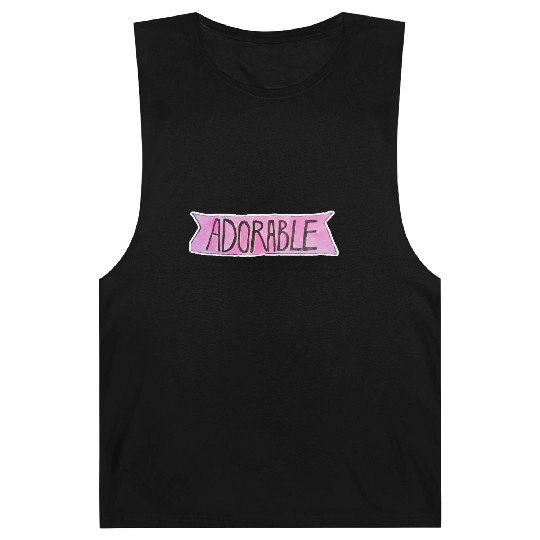 Adorable Cute Typography Barnard Tanks