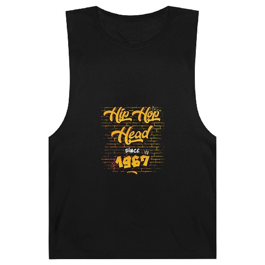 Hip-Hop Head Since 1967 - 58 Years of Rap & Rhymes Barnard Tanks