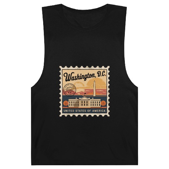 Washington DC Souvenir and Political Gift Idea Barnard Tanks
