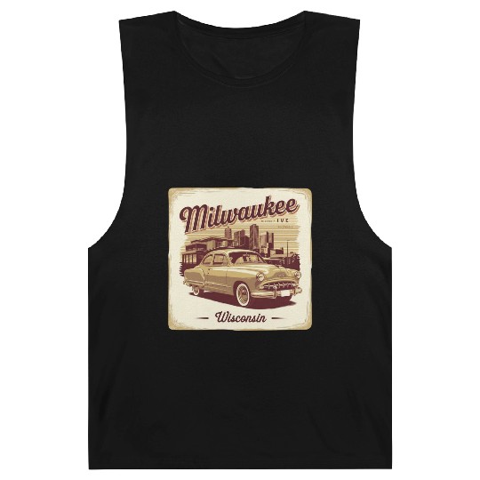 Milwaukee Souvenir and Travel Gift Idea Barnard Tanks