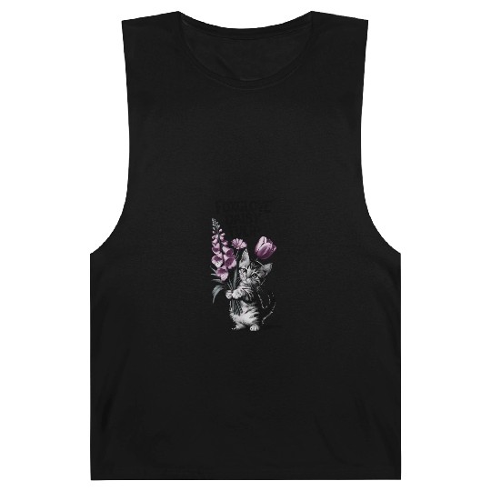 Subtle Floral Anti Trump Flowers Foxglove Daisy Barnard Tanks