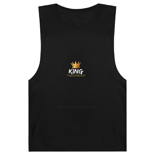 Courageous King:Wear Your Strength with Confidence Barnard Tanks