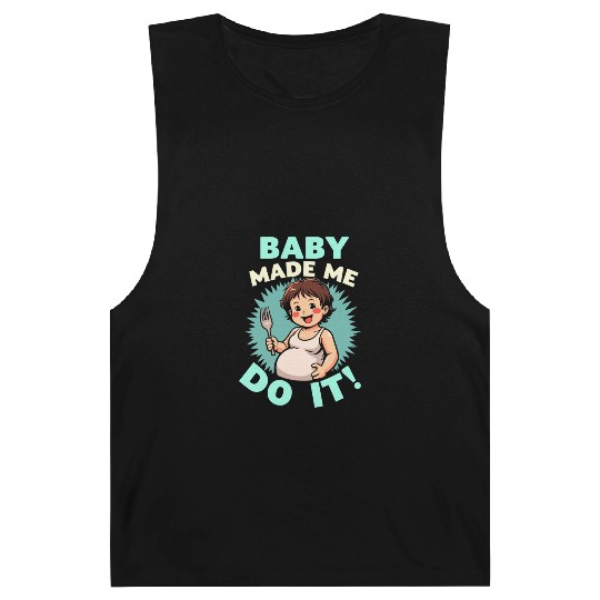 Pregnancy Cravings Funny Maternity Food Baby Bump Barnard Tanks