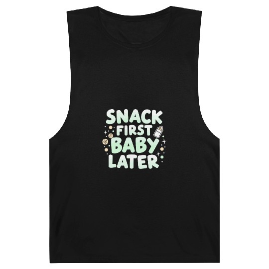 Pregnancy Cravings Funny Maternity Food Baby Bump Barnard Tanks