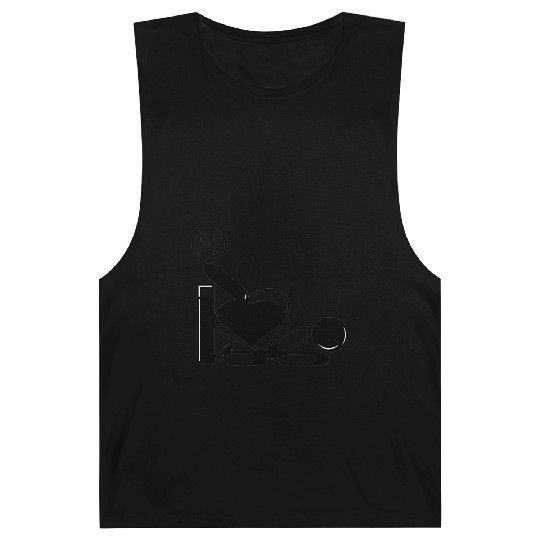 I Love Me Doing You – Abstract Graphic Design Barnard Tanks