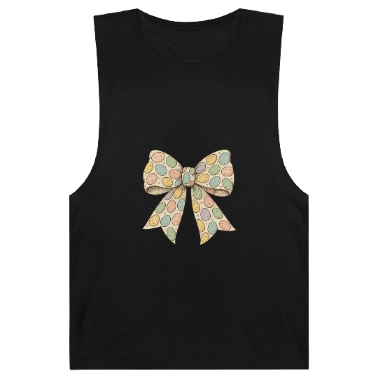Hoppy Easter Coquette Bow Barnard Tanks