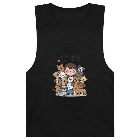 dog lovers life goal Barnard Tanks