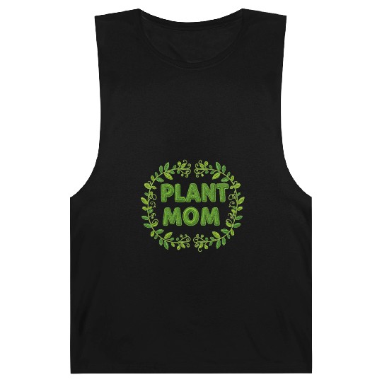 Plant Mom Floral Wreath Design Barnard Tanks