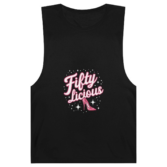 Fifty-licious Squad Matching 50th Birthday Barnard Tanks
