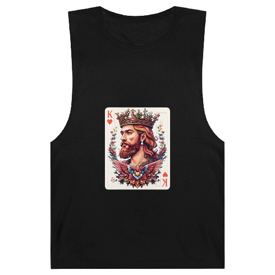 King of Hearts Card Illustration Barnard Tanks