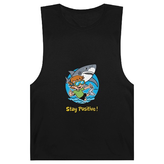 Stay Positive | Motivational Typography & Inspirat Barnard Tanks