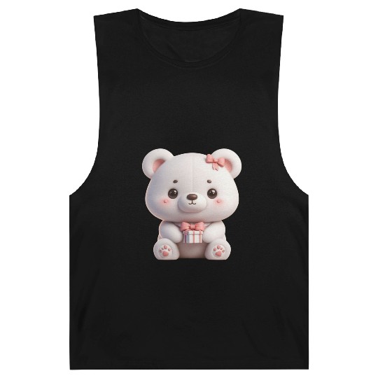 Sweet Teddy Bear and Gift Box Barnard Tanks