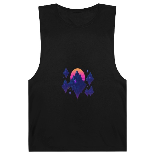 Crystal Skies – Neon Floating Islands Barnard Tanks