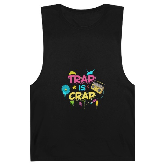 Graffiti Barnard Tanks Design Bold Vintage Hip-Hop Style