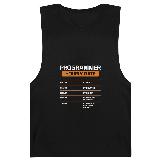 Programmer Hourly Rate Funny Computer Science Barnard Tanks