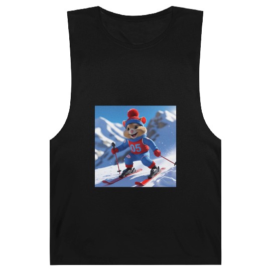 Hamster climbing the mountains Barnard Tanks