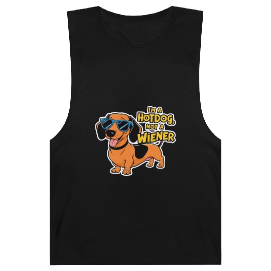 Dachshund Hotdog Barnard Tanks