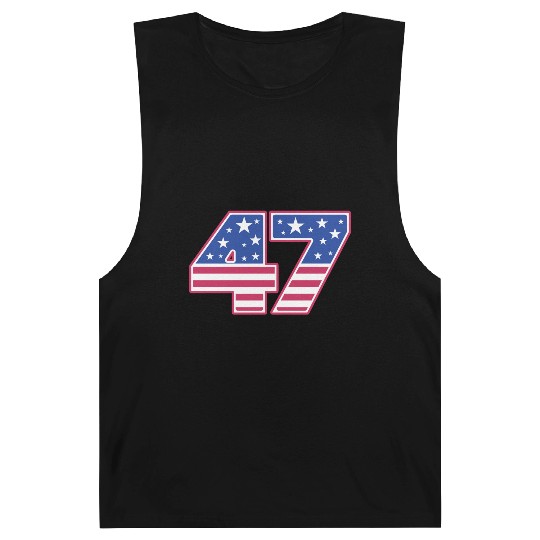 Number 47 in Stars and Stripes Barnard Tanks