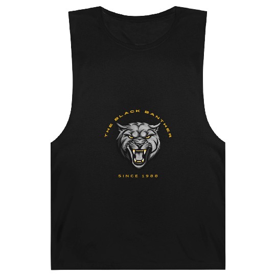 Fierce Black Panther Barnard Tanks – Bold,Wild & Stylish
