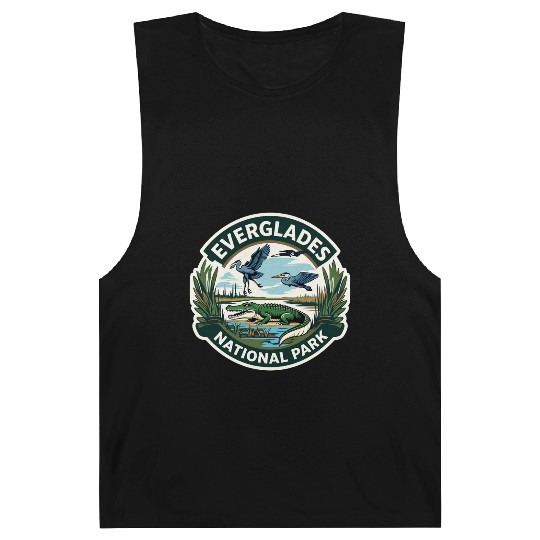Everglades National Park Florida USA Logo Barnard Tanks