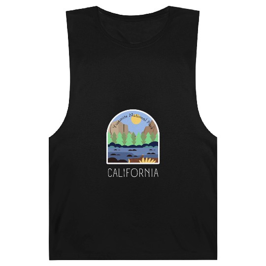 Retro Yosemite National Park California Barnard Tanks