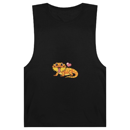 Kawaii Cartoon Reptile Pogona Herpetology Bearded Barnard Tanks