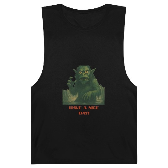 Have a Nice Day – Funny Monster Swamp Art Barnard Tanks