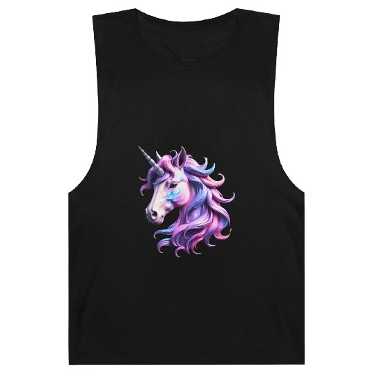 Magical Rainbow Unicorn Illustration Barnard Tanks