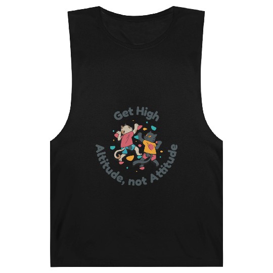 Get High... Altitude, not Attitude Rock Climbing Barnard Tanks