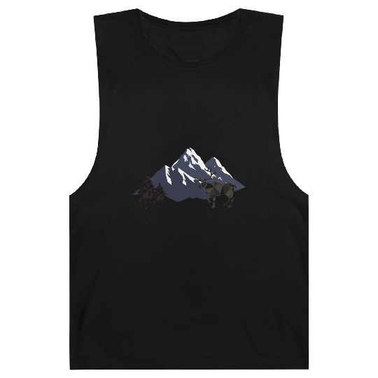 Geometric Wilderness — Crystal Deer Barnard Tanks