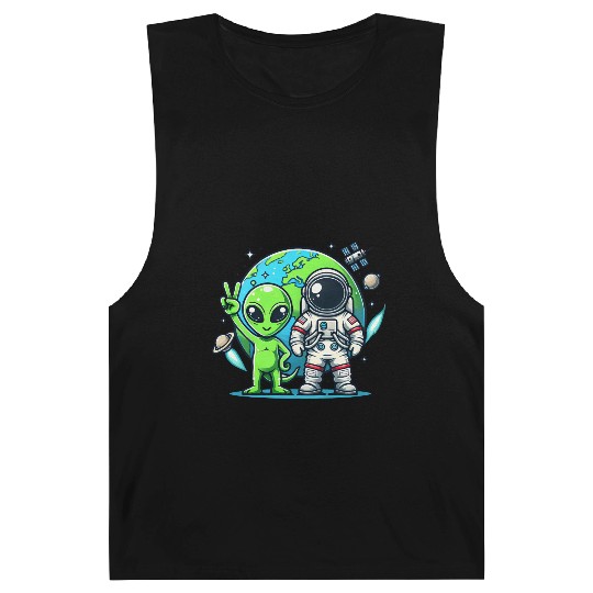 Alien Astronauts In Space Barnard Tanks