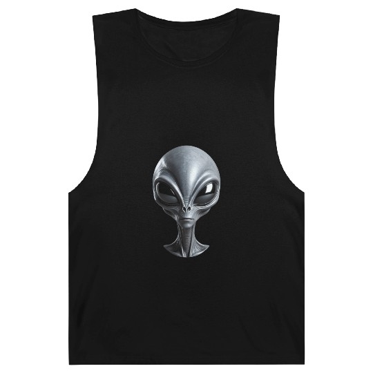 Real Small Grey Alien with Big Black Eyes Barnard Tanks