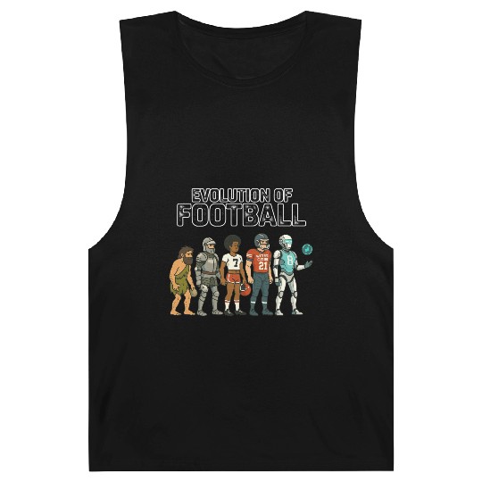 Football Evolution Timeline for Draft and Game Day Barnard Tanks