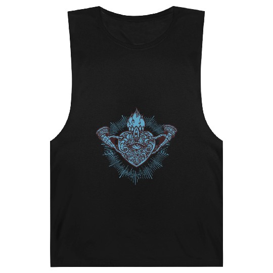 Sacred Heart Claddagh Symbol - Lowbrow Barnard Tanks