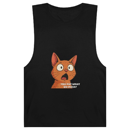 Funny Shocked Cat Meme Barnard Tanks