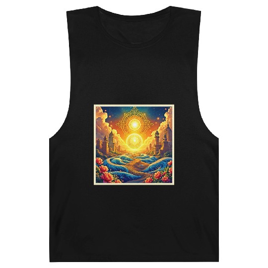Fantasy Spiritual City Barnard Tanks